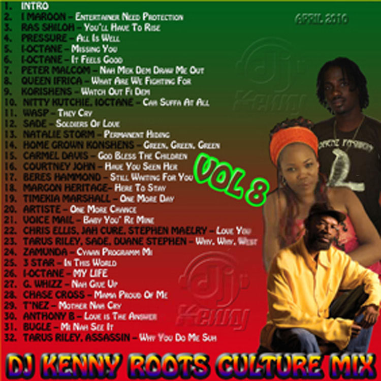 DJ Kenny - Roots Culture Vol. 8 (Mix 2010)