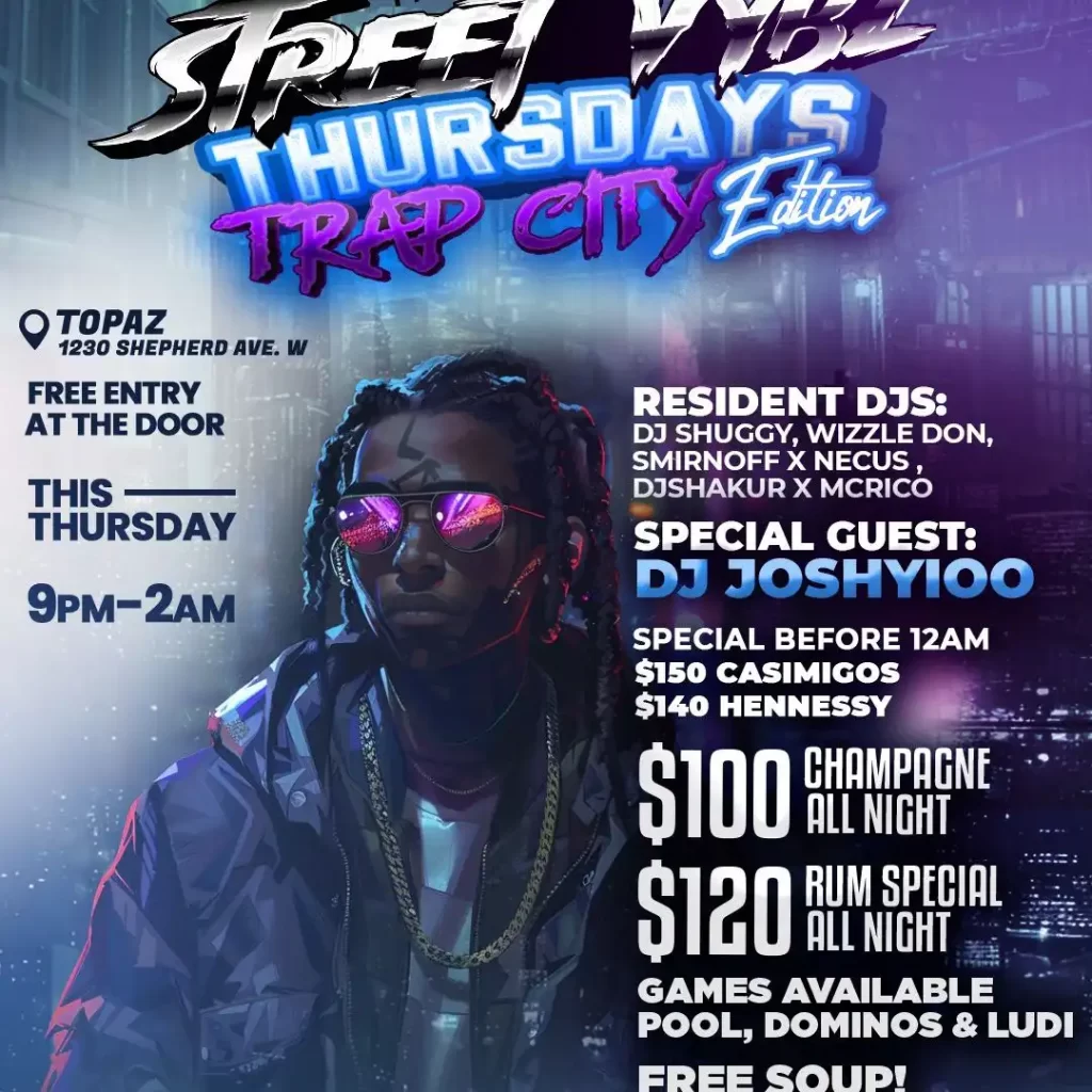 DJ Shakur n MC Rico - Street Vybz Thursdays (Trap City Edition) (Show 2024)