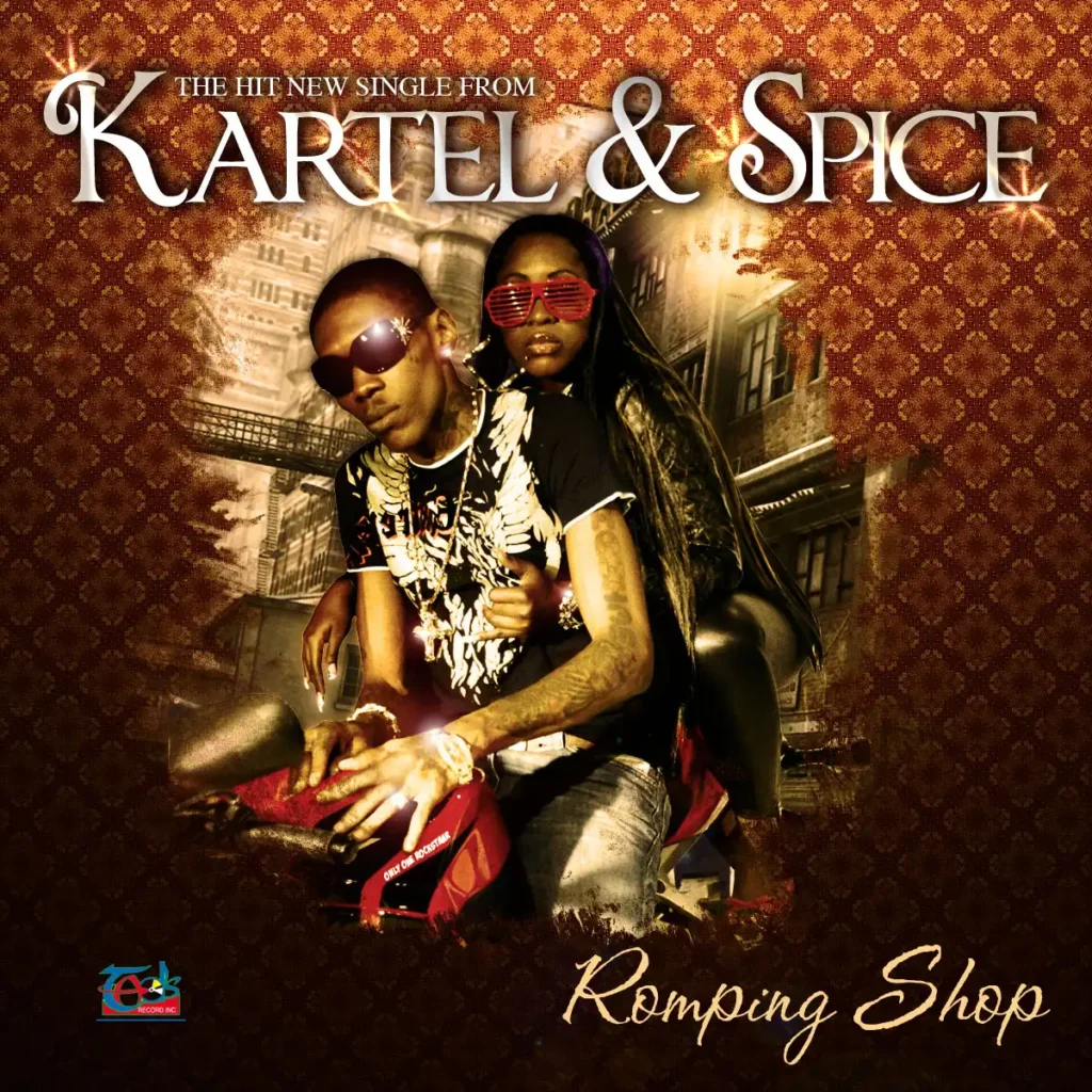 Vybz Kartel Ft Spice - Romping Shop (Single)